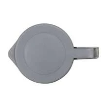 ZYLX SHOPPING – Jarra de Infusiones Quttin con Filtro Acero Inoxidable 1100 ml / 1500 ml Vidrio Borosilicato - Gris - Ver 5