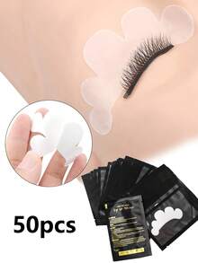20/50 par podkładek do przedłużania rzęs Nadających się do izolacji przedłużanych rzęs Dolne rzęsy nie odpadają Podkładki pod oczy Naklejki na oczy Naklejki na rzęsy Narzędzia do rzęs