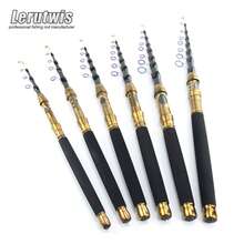 Lerutwis 1.8m-3.6m Sea Fishing Rod, Customizable With Fishing Reel, Alloy Metal Handle With Reel Seat, Carp Multifunctional Retractable Spinning Rod, Portable Short Stroke Fishing Rod - Multicolor - View 2