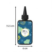 300g Crystal Clear Hard UV Resin With Light, Upgraded Formula, Solar Activated Glue Kit Transparent Ultraviolet Lamp Fast Curing For Jewelry Making Craft Decoration