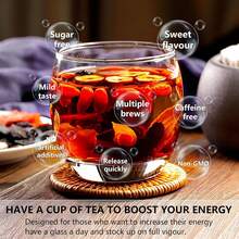 Teeo Deeo Kidney Tea Formula Ginseng Six Treasure Tea \U2013 Premium Herbal Blend, Detox &Amp; Vitality | Natural Herbal Ginseng Teas For Kidney Detox Digestion &Amp; Immunity Boost | 7 Precious Ingredients Formula (30 Bags\/1 Pack)