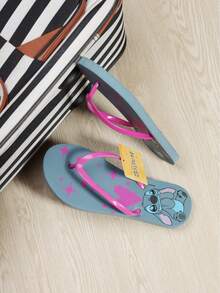 SANDALIA DE STITCH PARA DAMA, MUY COMODA Y MODERNA, PARA TODA OCASION - Azul - Ver 3