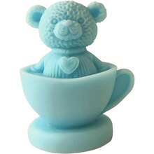 Flower Petal Cylinder Candle Mold - Resin Casting Silicone Molds Home Decor Candle Making Wave Mold