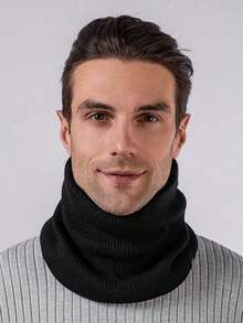 1/2pcs/Set, Outdoor Neck Guard For Men/Women, Suitable For Cycling, Outings And Mountain Climbing In Autumn And Winter. Fashionable And Versatile, Warm