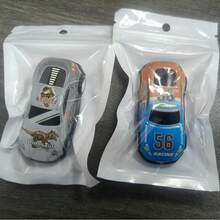 6.8cm Retractable Racing Car Decoration, Die-Cast Car Toy, Party Gift, Home Decor