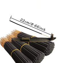 8.66-Inch Japanese Black Cherry Blossom Incense Sticks, Unique Japanese Cherry Blossom Fragrance, Long Burning Time For Home And Hotel Air Freshening, Great Gift For Halloween And Christmas