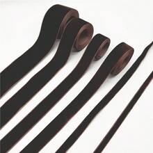 6mm-38mm 5yards Coffee Velvet Ribbon Handmade Wedding Party Decoration Ribbon For Gift Wrapping DIY Hair Bows Sewing Crafts - Coffee Brown - View 1