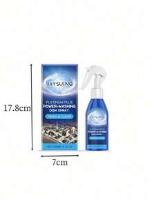 JAYSUING 120ml Dishwashing Spray, Kitchenware Cleaner, Grease Remover, Gentle Dish Washing Liquid - Multicolor - View 3