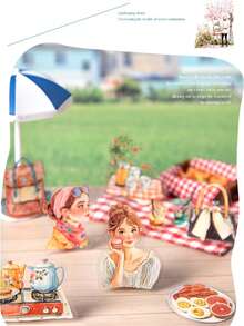 20 piezas Pegatinas de PET de la serie de estilo de vida festivo, pegatinas decorativas de PET, material básico creativo, pegatinas decorativas impermeables, ideales para manualidades de scrapbooking, suministros de diario, tabletas, teléfonos, fotos y artesanía, tarjetas (viaje, paseo por la ciudad, estancia en casa, campamento en el bosque, el mar, campos del campo)