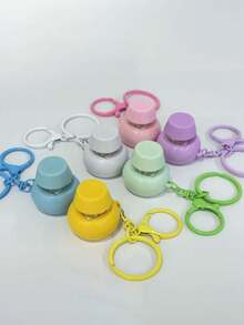 1/2 piezas Nuevo juguete antiestrés de teclado creativo 2026, teclado antiestrés, juguete de descompresión de 4 teclas, llavero de teclado, tapa de teclado para aliviar el estrés y pasar el tiempo - Multicolor - Ver 4