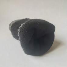 1 Pair Solid Color Casual Acrylic Full Finger Thick Warm Knitted Gloves For Men, Autumn/Winter