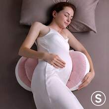 Pregnancy Pillow, Lumbar Protection Side Sleeping Pillow, Belly Support Side Sleeping Pillow, Pregnant Mother Side Sleeping Lumbar Pad Belly Support Shell Pillow, Nursing Pillow, Detachable And Washable U-Shaped Pillow, U-Shaped Nursing Pillow, Lumbar Support Pillow, Belly Support And Lumbar Protection For Side Sleeping During Pregnancy - Corduroy - View 8