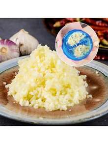 1 dụng cụ nghiền tỏi lớn có hai màu, dụng cụ nghiền tỏi thủ công bằng nhựa, đây là dụng cụ nhà bếp nhỏ dùng để nghiền tỏi, hành tây, gừng, trái cây, salad, rau củ, v.v. - Phụ kiện nhà bếp - Nướng - Đồ dùng nhà bếp - Phụ kiện gia đình - Nhiều màu - Xem 7