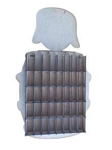 Chavo Display Stand Vuala Surprise Collection - Coffee Brown - View 1