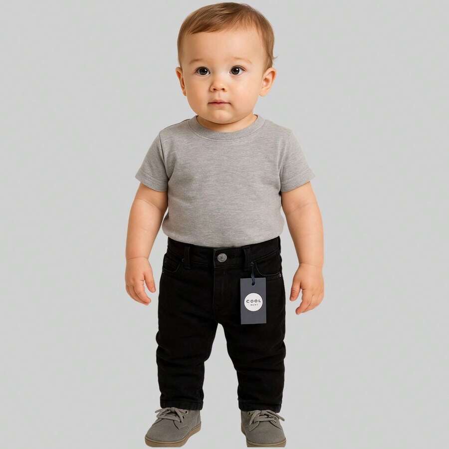 Young Boys Pants - màu đen - Xem 1