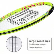 Raqueta de Tenis LUNNADE para Niños Junior, Raqueta de Tenis Juvenil de 19/21/23/25 Pulgadas con Funda, Adecuada para Niños y Niñas Principiantes de 3 a 12 Años - Paquete de 2 unidades. - Ver 9