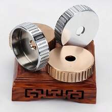 75mm Diameter Sanding Disc, 16/22mm Arbor Hole, For 100/115 Angle Grinder, Wood Carving, Shaping, Polishing Wheel, Woodworking, Root Carving Tools, Angle Grinder Polishing Pad