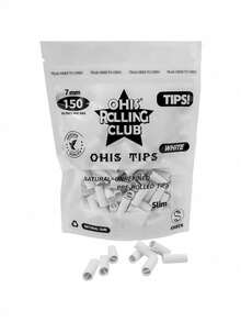 1 Pack (150pcs/Pack) Brand New Pre-Rolled Paper Filters, Cigarette Filter Tips, 7mm Ultra Thin Filters, Smoking Accessories, Gift For Smokers, Back To School Supplies - Multicolor - View 6