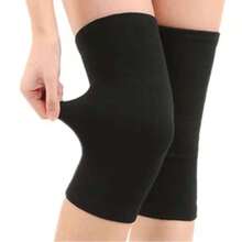 2 piezas de rodilleras gruesas y cálidas para ciclismo en clima frío - Gris - Ver 4