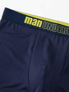 5pcs/Pack Teen Boys' Boxer Briefs, Mid-Rise Trunks For Boys Aged 12-18 - Multicolor - View 3