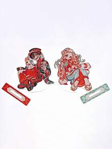 厕纸花子君动漫周边 八代奈奈电话亭 亚克力支架 - 彩色 - 查看 15