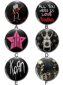 Funny Pattern Badge Brooch, Women's Badge, Pin Brooch, Bag Pendant, Fashion Accessory, Funny Gift For Friends, Family, Teachers, And Classmates - Multicolor - View 4