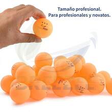 BREEZEE MARKET Set De Pelotas de Pong, Tenis De Mesa, Tamaño Profesional 60 Piezas 5 Estrellas 40 mm, Alto Rendimiento Y Tecnología en Rebote Óptimo, Calidad y Durabilidad - Naranja - Ver 9
