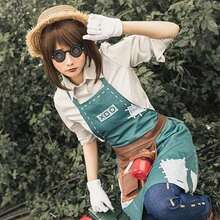 纽扣眼眼镜万圣节角色扮演道具，第五人格游戏卡通纽扣眼服装道具 - 黑色 - 查看 3