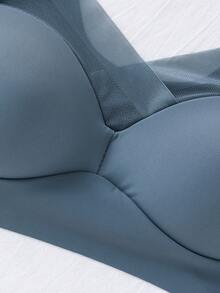 Women Bras & Bralettes - Black+Blue+Pink - View 7