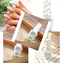 Gelish Mini Nourish Cuticle Oil Hydrating And Nourishing Formula For Healthy Nails And Cuticles Quick Absorbing NonGreasy Ideal For Home And Professional Use 0.3 Fl Oz