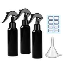 Pack Of 3 Spray Bottles, 100 Ml Small Spray Bottles For Filling, Transparent, Empty, Fine Mist Spray Bottle With Labels, Funnels, Travel Atomiser For Liquid, Cosmetics, Cleaning, Personal Care - Multicolor - View 14
