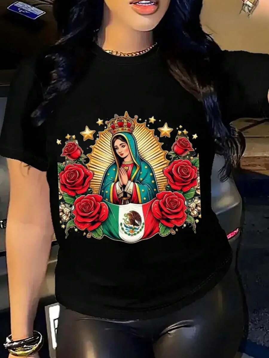 Women T-Shirts - Black - View 1