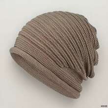 Neue Herbst/Winter gestrickte Beanie Mütze, warme Strick Kappe mit Umschlag, Unisex Ski Mütze, Radfahren Kopfbedeckung, Mütze für kaltes Wetter