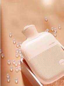 Water-Filled Plush Hot Water Bottle, Anti-Explosion Foot Warmer & Bed Warmer, Cute Hand Warmer - Multicolor - View 4