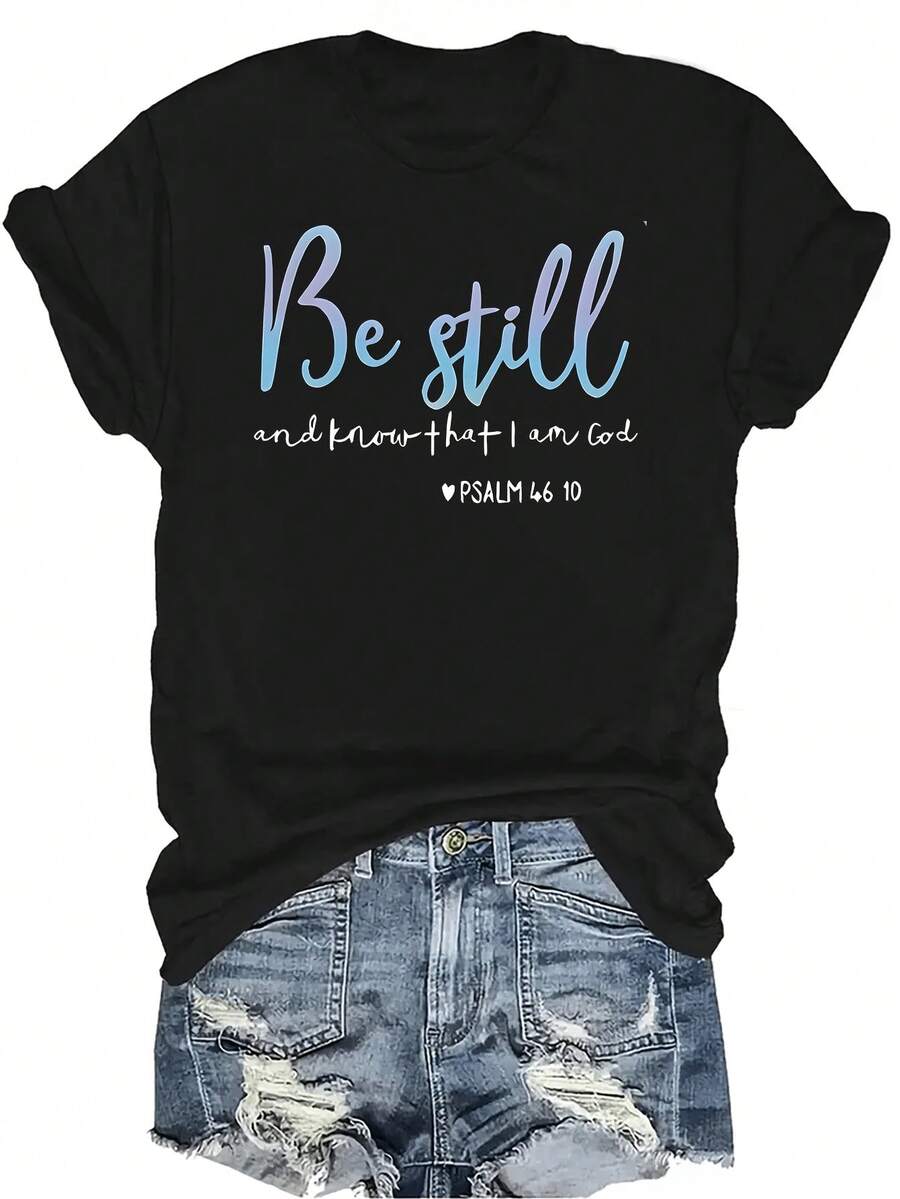 Women T-Shirts - Black - View 1