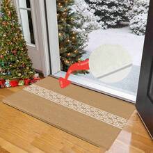 Tapis de sol, ensemble de tapis en peluche de fausse laine pour cuisine, salle de bain et entrée, tapis d'entrée résistant à l'huile et anti-salissures, tapis absorbant pour la maison, convient pour la salle de bain, la cuisine, la chambre, la buanderie et l'entrée