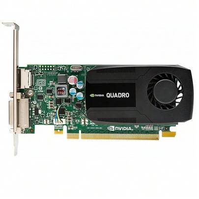 Nvidia Quadro K420 2GB DDR3 Entry-Level Professional Graphics Card, Full Height Single Slot, 4K Display Ready (1x DP + 1x DVI), For Basic CAD, Drafting, Static Displays (Industrial Packaging)