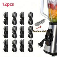 Bộ 5/8/12 dụng cụ quấn dây điện cho thiết bị nhà bếp không cần khoan - trắng - Xem 20