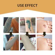 Temporary Tattoo Cover-Up Patches Waterproof Sweatproof Full Covering Scar Tattoo Concealing Body Flaws Ultra-Thin Soft Breathable Invisible Skin Tone Tapes Suitable For Tattoos/Scars/Birthmarks - 米色 - 查看 11