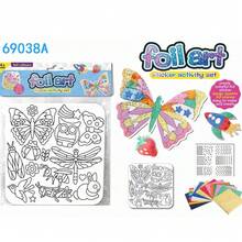 لعب حرفية من رقائق الألومنيوم DIY، ملصقات ملونة مصنوعة يدويًا، ملصقات كرتونية للحيوانات والفواكه والآيس كريم والحيوانات البحرية، مناسبة للخريف/الشتاء، عيد الميلاد، هالوين، المناسبات. تشجيع الأطفال على الإبداع بأنفسهم، ألعاب البنات، مفاجأة المناسبات. ملصقات رائعة لتزيين قصة الشتاء الخيالية مع طفلك الصغير. - متعدد الألوان - مشاهدة 15