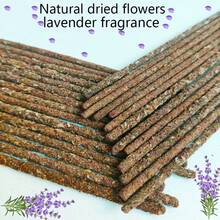 6/13/19 件优质干薰衣草花瓣香氛，22 厘米手工精致香棒，适用于圣诞节、万圣节、家居香氛、瑜伽馆、办公室等场景，馈赠佳品 - 彩色 - 查看 1