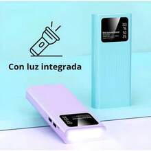 Pila Portátil Recargable Power Bank Buytiti 2000 Mah Con Linterna Led - Multicolor - Ver 2