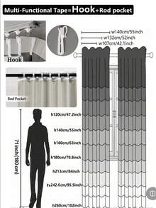 1 件欧式提花高端遮光窗帘适用于豪华客厅卧室别墅阳台，高品质遮光窗帘 - 駝色 - 查看 4