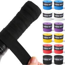 Camewin Overgrip para Tenis y Padel, 12 Piezas, Absorbente de Sudor y Antideslizante, Compatible con Raquetas de Cricket y Deportes con Raqueta - 1 - Ver 8