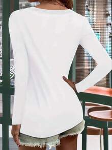 Creative Retro Graphic Tees,Fall Clothes For Women Comfortable Casual SALEM Letter Prints Long-Sleeved T-Shirts,Halloween Theme For Party Gatherings Clothes Going Out Tops Women For Home Or Outdoor