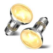 75W Reptile Heating Lamp, E27 Base, Simulates Natural Sunlight, Dimmable, Suitable For Chickens, Puppies, Maned Lizards, Lizards, Turtles, Snakes And Other Reptiles To Bask