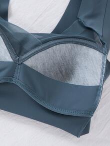 Women Bras & Bralettes - Black+Blue+Pink - View 8