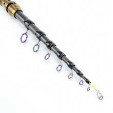 Lerutwis 1.8m-3.6m Sea Fishing Rod, Customizable With Fishing Reel, Alloy Metal Handle With Reel Seat, Carp Multifunctional Retractable Spinning Rod, Portable Short Stroke Fishing Rod - Multicolor - View 9