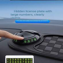 1pc Multifunction Car Anti-Slip Mat, Rotatable Car Anti Slip Mat Phone Holder, Multifunctional Dashboard Mobile Phone Holder