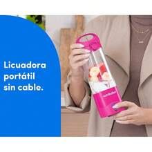 Licuadora Portátil Negra 4 piezas NVN6 - Rosa - Ver 6